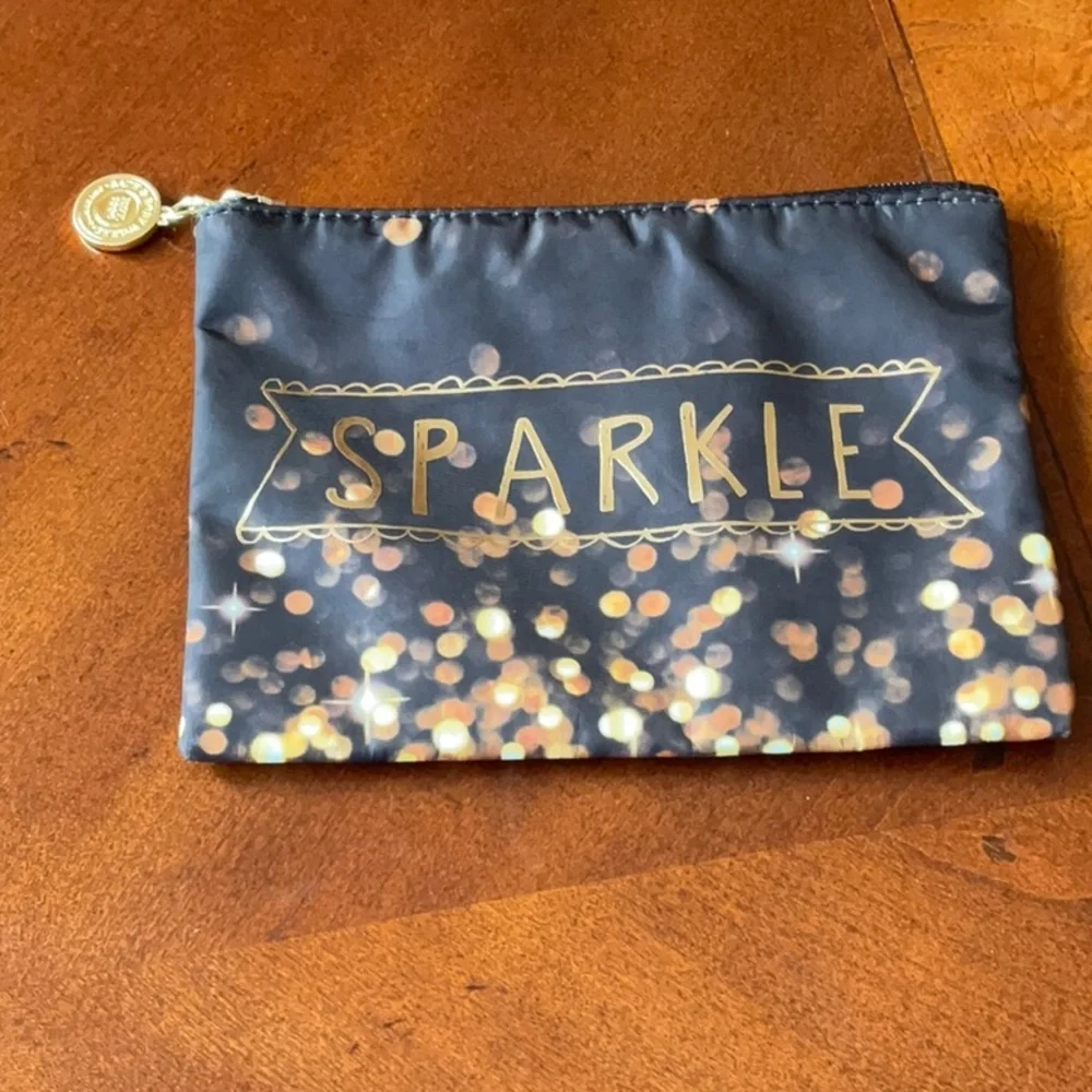 SPARKLE Bath & Body Works Small zippered bag. CUTE